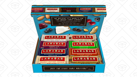 Larabar Snack Bar Variety Box, 8 Flavors (16 Count) | $19 | Amazon | After $5 off coupon